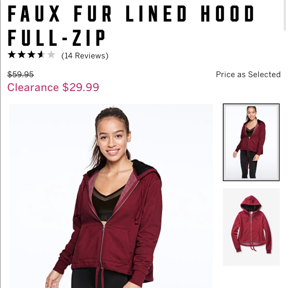 PINK zip up